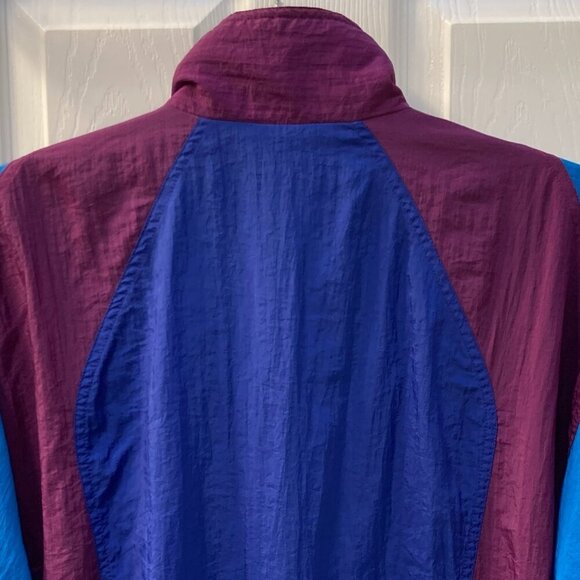Vintage 90s Adidas Windbreaker Full Zip Trefoil Track Jacket Size Large - Picture 7 of 10